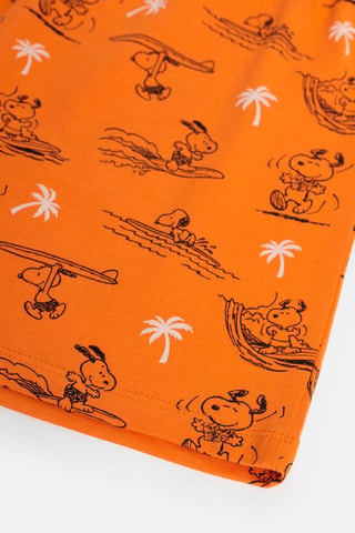 Pigiama Snoopy e i Peanuts - Bianco, blu e arancione