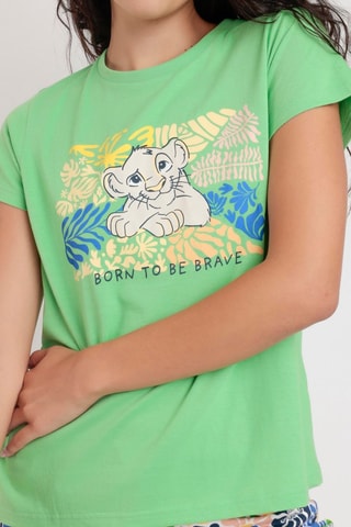Pigiama Simba Il re leone Disney - Blu, verde e giallo
