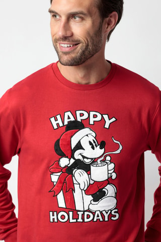 Pigiama Topolino Disney - Rosso