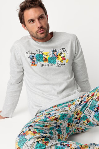 Pigiama Topolino Disney - Grigio