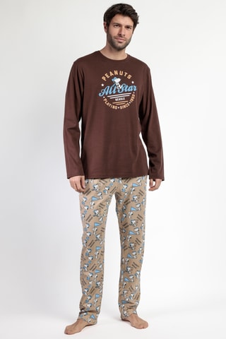T-shirt pigiama - Marrone