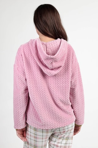 Sweat à capuche - Rose
