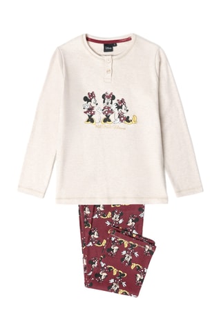 Pigiama Minni Disney - Beige