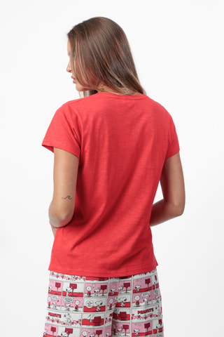Pyjama Snoopy - Rouge