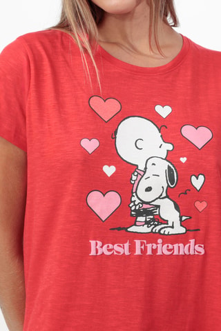 Pyjama Snoopy - Rouge