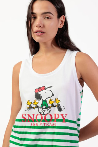 Pyjama Snoopy - Vert