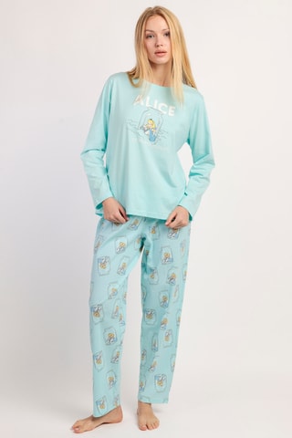 T-shirt Alice nel Paese delle Meraviglie Disney - Blu