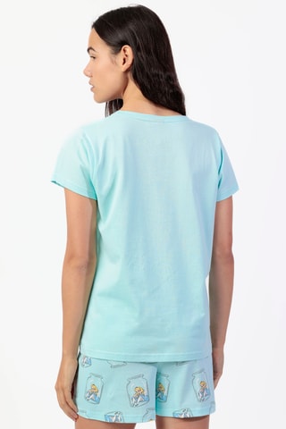 T-shirt Alice nel Paese delle Meraviglie Disney - Blu