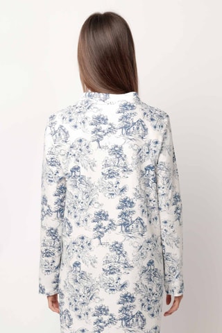 Chemise de nuit - Bleu