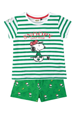 Pigiama Snoopy - Verde