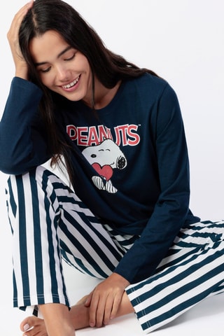 Pyjama Snoopy - Bleu marine