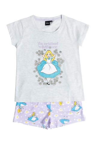 T-shirt Alice nel Paese delle Meraviglie Disney - Grigio