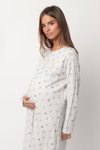 Chemise de nuit - Gris