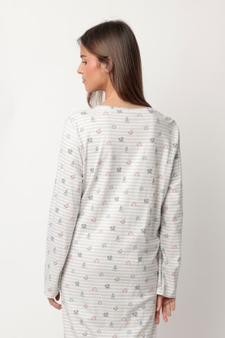 Chemise de nuit - Gris
