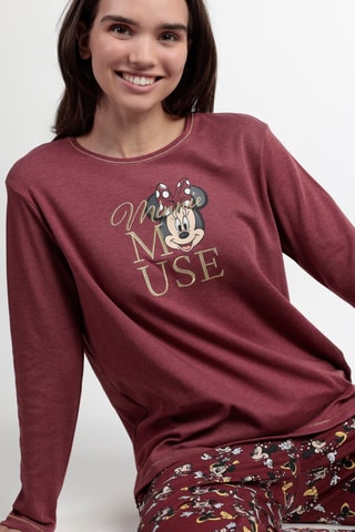 Pigiama Minni Disney - Bordeaux