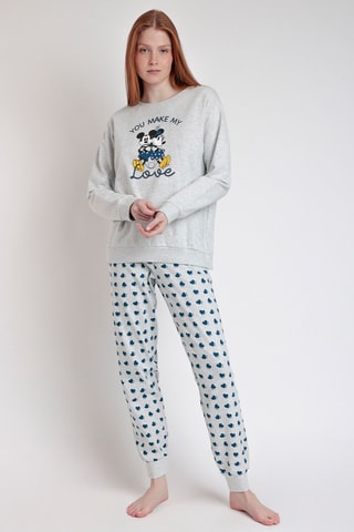 Pigiama Topolino Disney - Grigio