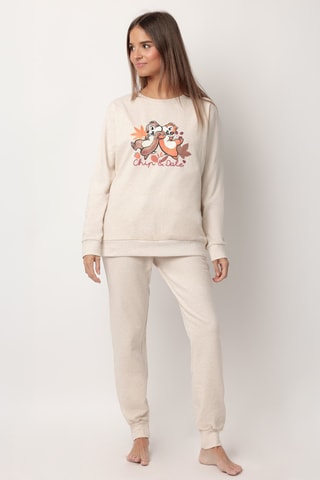 Pigiama Cip e Ciop Disney - Beige