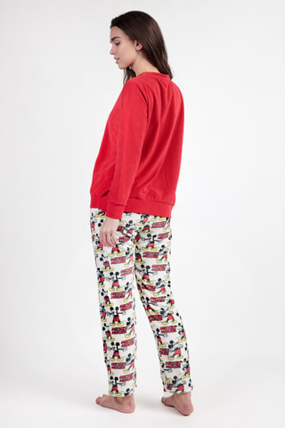 Pigiama Topolino Disney - Rosso