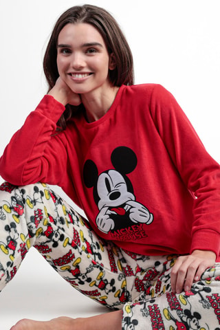 Pigiama Topolino Disney - Rosso