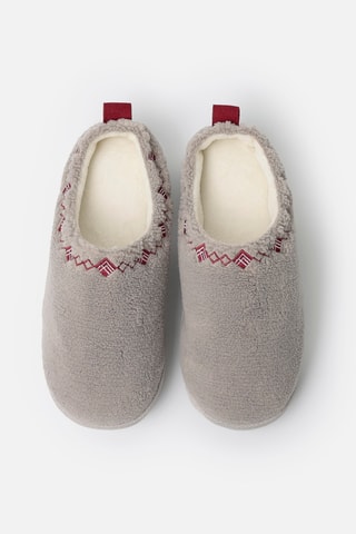 Chaussons plateformes - Gris
