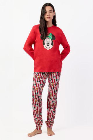 Pigiama Minni Disney - Rosso