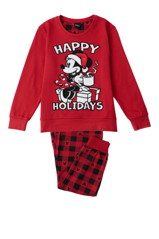 Pigiama Minni Disney - Rosso