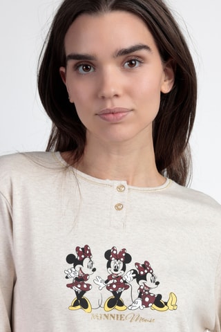 Pigiama Minni Disney - Beige