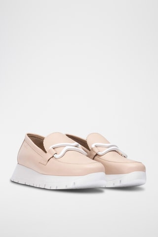 Mocassins en cuir - Rose