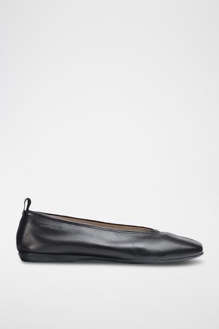 Ballerine in pelle - Nero