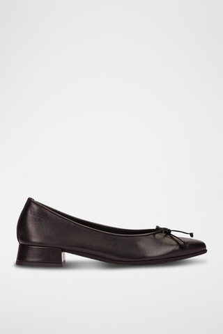 Ballerine in pelle - Nero