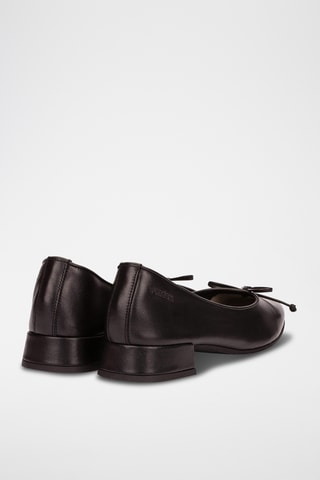 Ballerine in pelle - Nero