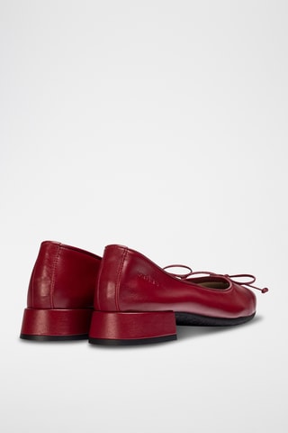 Ballerine in pelle - Rosso