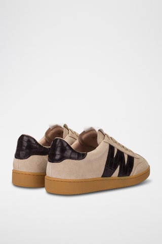 Baskets en cuir - Beige