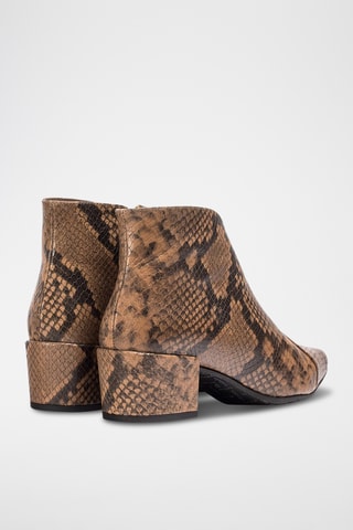 Stivaletti in pelle - Taupe