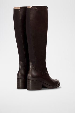 Bottes en cuir - Marron