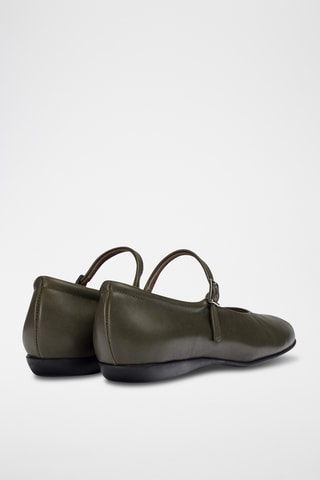 Babies en cuir - Vert