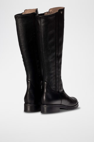 Bottes en cuir - Noir