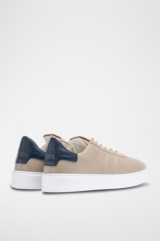 Baskets en cuir - Taupe