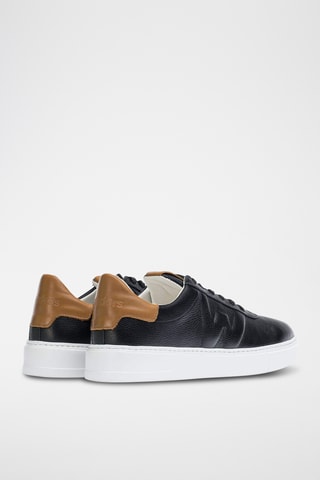 Baskets en cuir - Noir