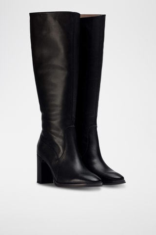 Bottes en cuir - Noir