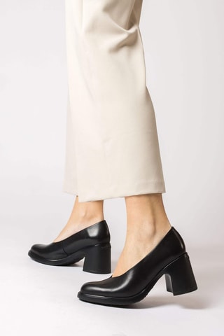 Escarpins en cuir - Noir