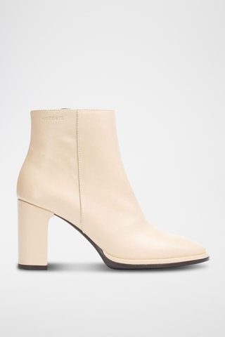 Stivaletti in pelle - Beige