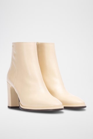Stivaletti in pelle - Beige