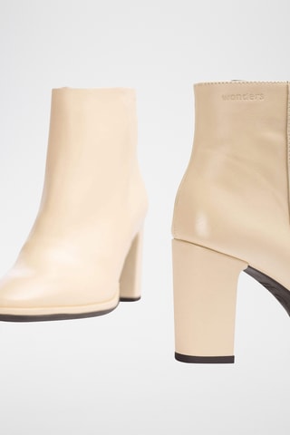 Stivaletti in pelle - Beige