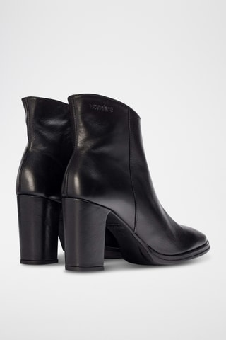 Bottines en cuir - Noir