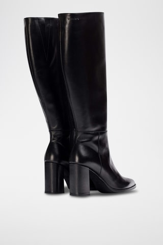 Bottes en cuir - Noir