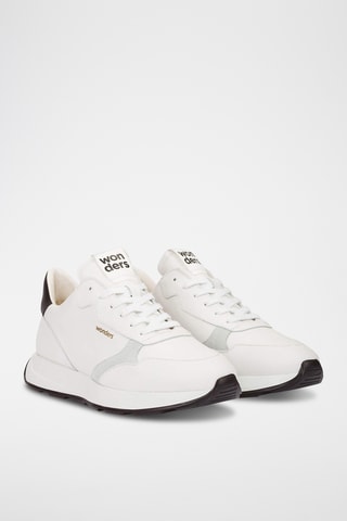 Baskets en cuir - Blanc