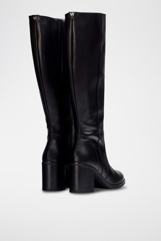 Bottes en cuir - Noir