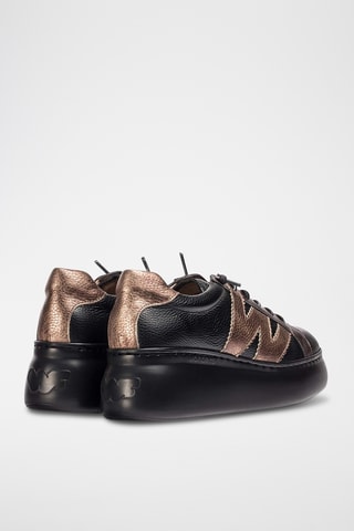 Baskets en cuir - Noir