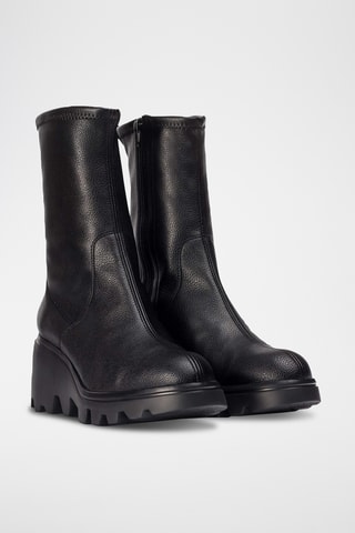 Bottines compensées - Noir